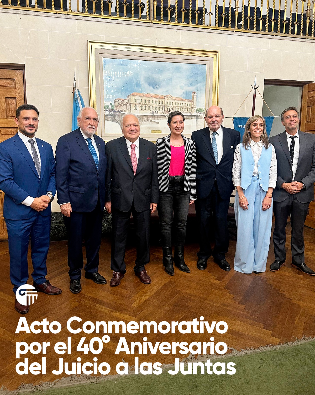 Acto Conmemorativo por el 40° Aniversario del Juicio a las Juntas
